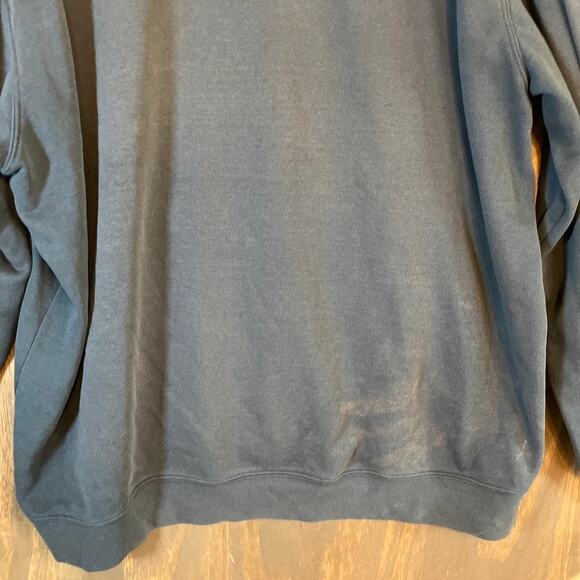 Carhartt Mens Sweatshirt Black Original Fit Hooded Long Sleeve XLarge - Picture 14 of 15